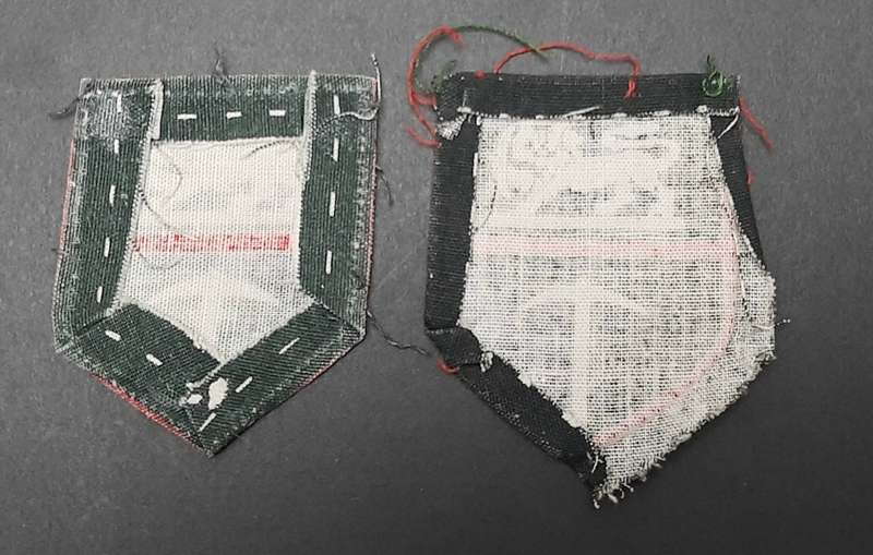 **Rhodesian Bush War: 1970s Rhodesian Army TYPE 2 Shoulder Flash Pair **