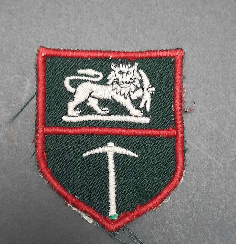 **Rhodesian Bush War: 1970s Rhodesian Army Shoulder Flash Type 1  - x1**