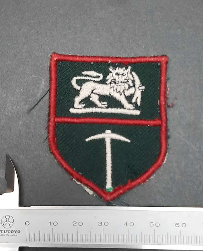 **Rhodesian Bush War: 1970s Rhodesian Army Shoulder Flash Type 1  - x1**