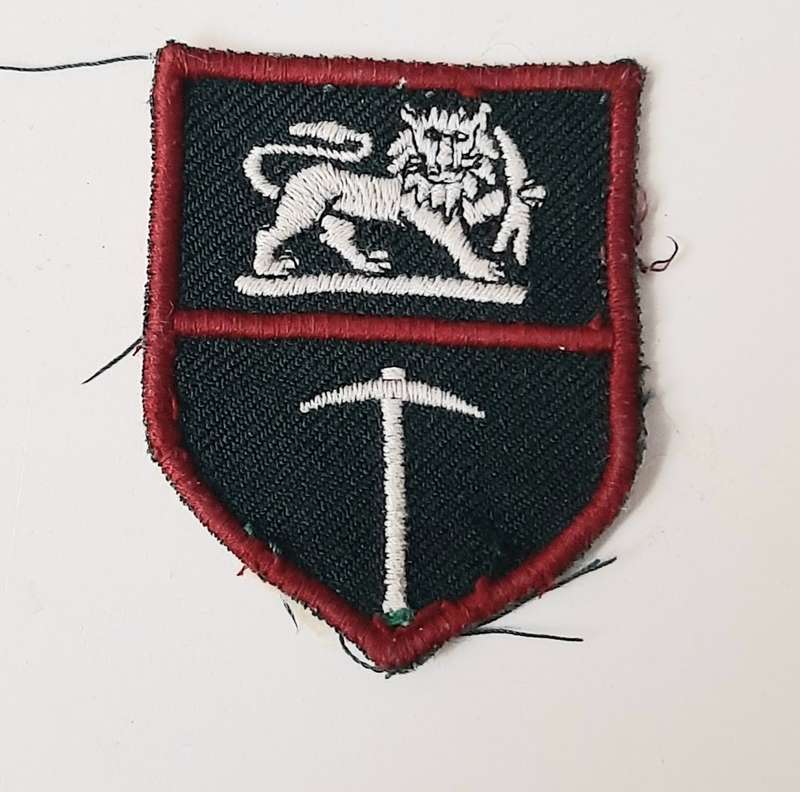 **Rhodesian Bush War: 1970s Rhodesian Army Shoulder Flash Type 1  - x1**