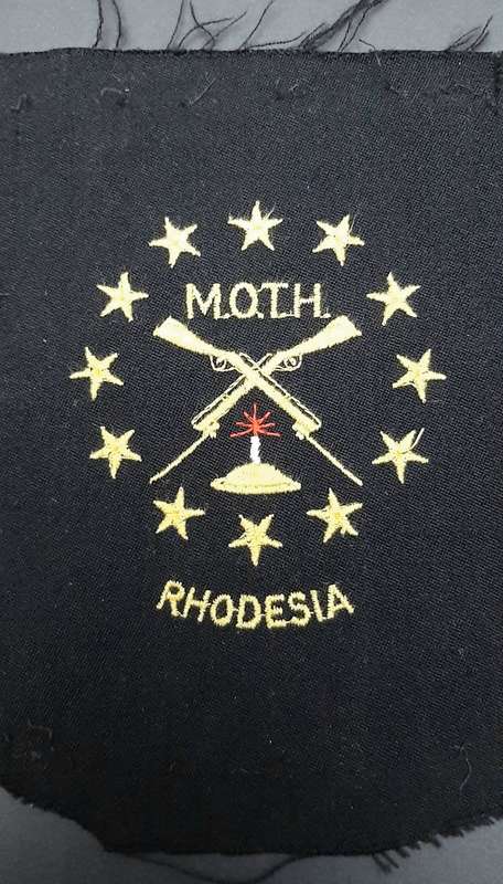 **WW2 Rhodesia: Rhodesian Army M.O.T.H Association Blazer Badge**