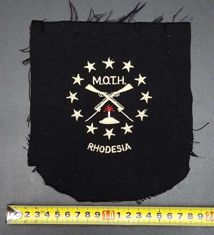 **WW2 Rhodesia: Rhodesian Army M.O.T.H Association Blazer Badge**