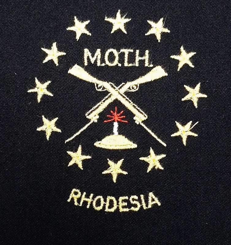 **WW2 Rhodesia: Rhodesian Army M.O.T.H Association Blazer Badge**