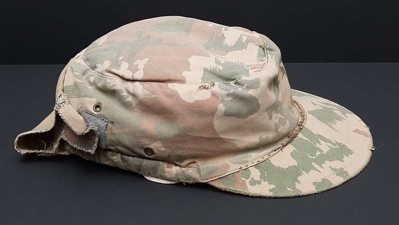 Rhodesian Bush War 1970s  1st Patt Camouflage Flap-Cap Size 58