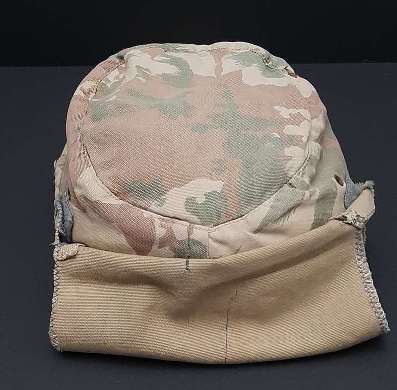 Rhodesian Bush War 1970s  1st Patt Camouflage Flap-Cap Size 58