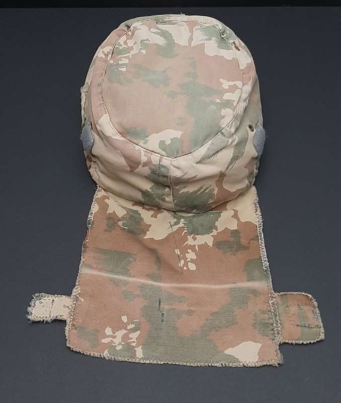 Rhodesian Bush War 1970s  1st Patt Camouflage Flap-Cap Size 58