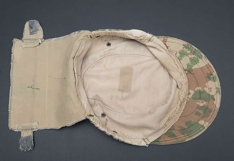 Rhodesian Bush War 1970s  1st Patt Camouflage Flap-Cap Size 58