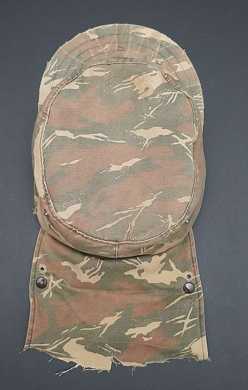 **Border War : 1980s SWAPOL/ Koevoet Camouflage Flap Cap (Size: 59).**