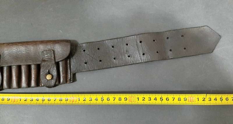 **Boer War: British Patt.1888 Leather. 303 Bandolier 6 xPocket **