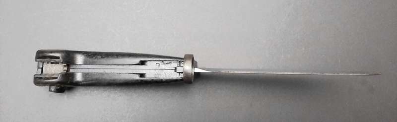 **Border War : 1980s Polish AKM/AK47 Bayonet w/ Scabbard**