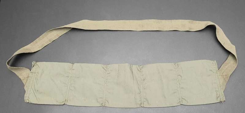 **Rhodesian Bush War: 1970s Rhodesian Guard Force .303 Webbing 5 Pocket Bandolier**