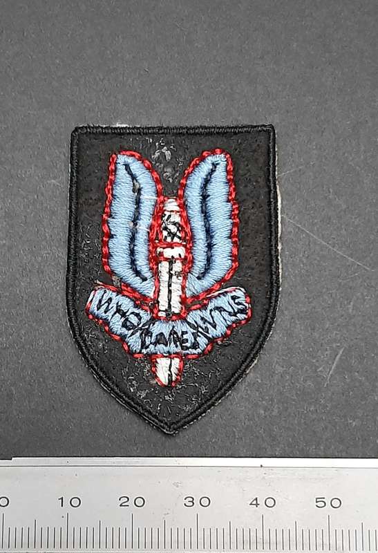 **Rhodesian Bush War: 1990s Commemorative Re-issue Special Air Service Regt. Beret Badge #1**