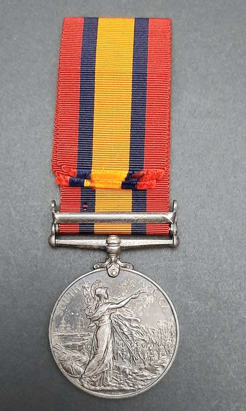 **Boer War: Queen`s South Africa Medal w/ Transvaal Bar (Standerton Mounted Police).**