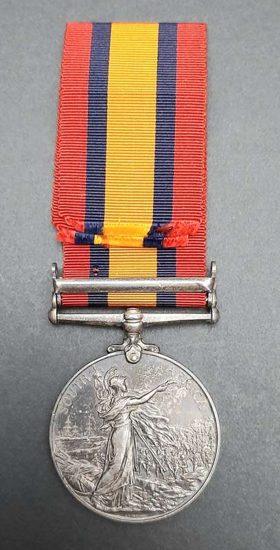 **Boer War: Queen`s South Africa Medal w/ Transvaal Bar (Standerton Mounted Police).**