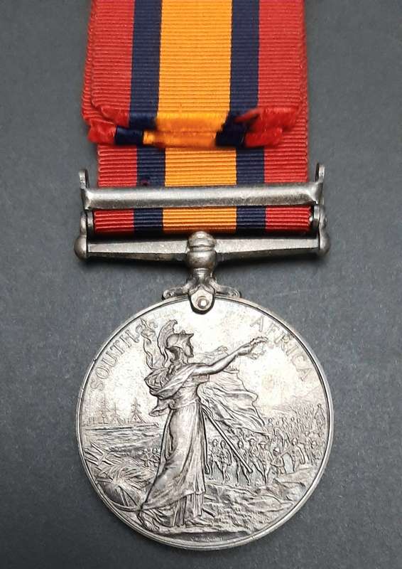 **Boer War: Queen`s South Africa Medal w/ Transvaal Bar (Standerton Mounted Police).**