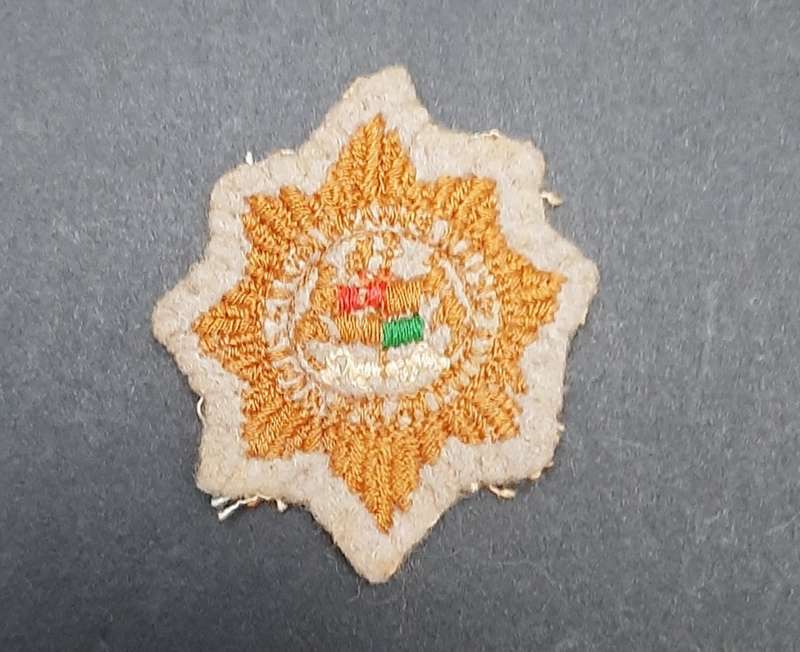 Border War: 1980s S.A.P 2nd Pattern Camouflage Embroidered Cap Badge