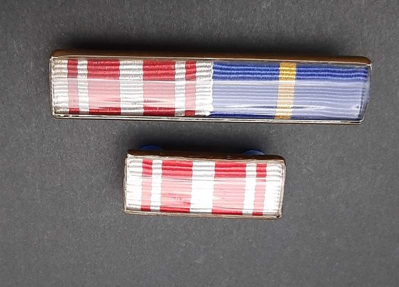 Border War 1980s S.A.P Lucite Medal Ribbon Bars x2 (All Pins)