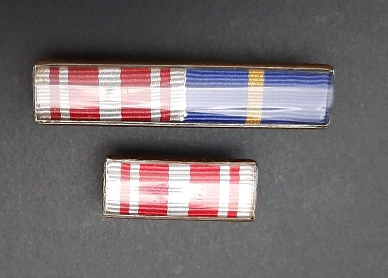 Border War 1980s S.A.P Lucite Medal Ribbon Bars x2 (All Pins)