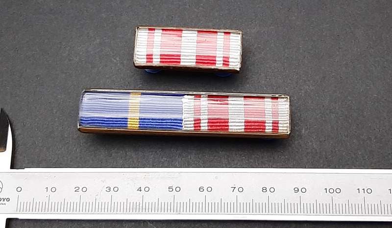 Border War 1980s S.A.P Lucite Medal Ribbon Bars x2 (All Pins)