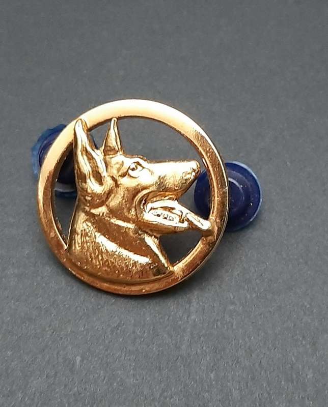 Border War: 1980s S.A.P Dog Handler Metal Breast Badge