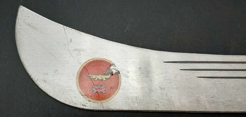 **20th Century: British Martindale Jungle Machete w/ Wooden Handle(Birmingham).**