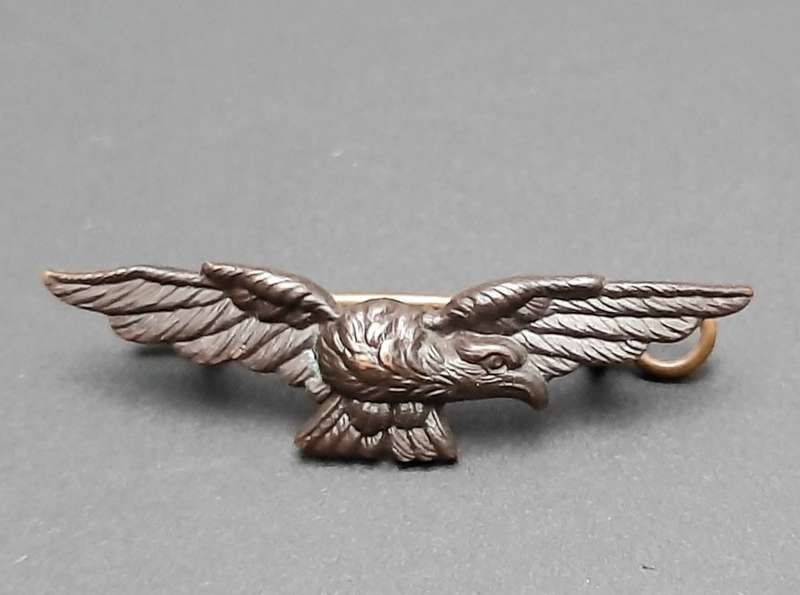 **RARE: WW2 SA Air Force Path Finder Bomber Qualification Badge w/ Slide Pin.**