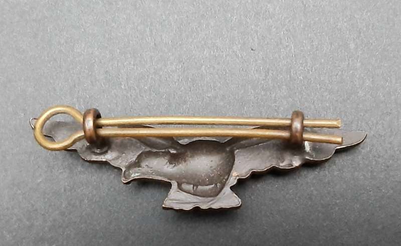 **RARE: WW2 SA Air Force Path Finder Bomber Qualification Badge w/ Slide Pin.**