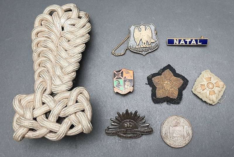 **WW2 British/ Commonwealth Military Insignia Assortment x8 Pcs.**