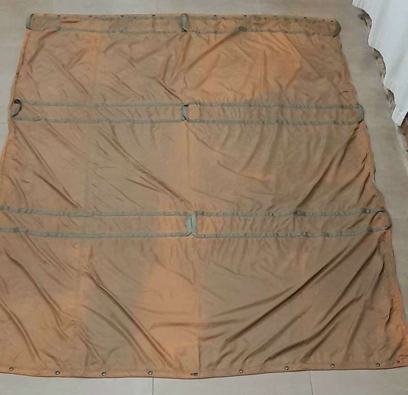 **Border War 1970s: SADF Op. Savannah Era Nutria Groundsheet( 2.3m x 1.75m)**