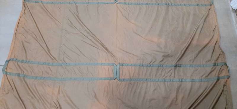 **Border War 1970s: SADF Op. Savannah Era Nutria Groundsheet( 2.3m x 1.75m)**