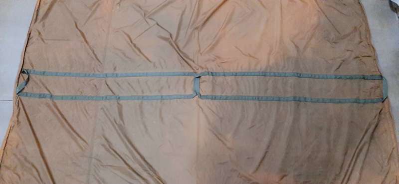 **Border War 1970s: SADF Op. Savannah Era Nutria Groundsheet( 2.3m x 1.75m)**