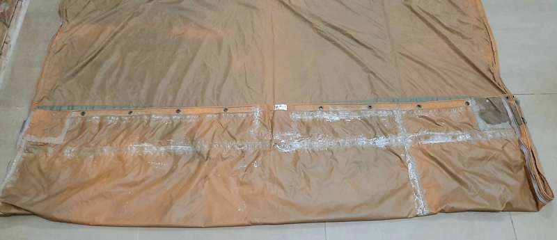 **Border War 1970s: SADF Op. Savannah Era Nutria Groundsheet( 2.3m x 1.75m)**