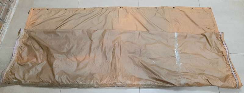 **Border War 1970s: SADF Op. Savannah Era Nutria Groundsheet( 2.3m x 1.75m)**