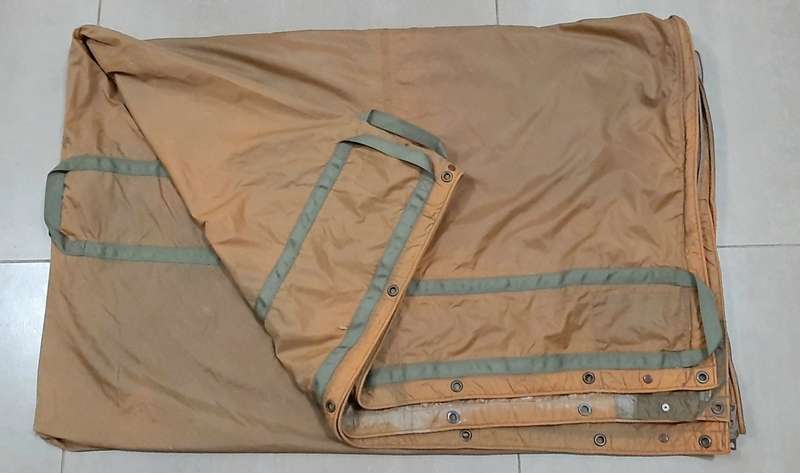 **Border War 1970s: SADF Op. Savannah Era Nutria Groundsheet( 2.3m x 1.75m)**