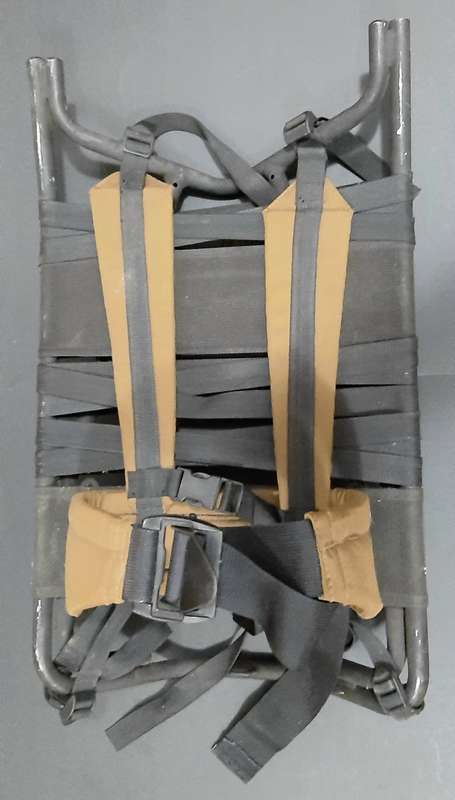 **Border War : 1980s SADF Patt.83 Steel Rucksack H-Frame (0.7m x 0.5m).** **