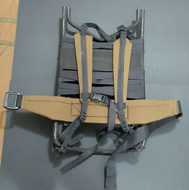 **Border War : 1980s SADF Patt.83 Steel Rucksack H-Frame (0.7m x 0.5m).** **