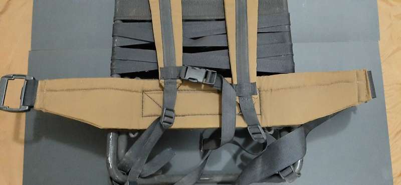 **Border War : 1980s SADF Patt.83 Steel Rucksack H-Frame (0.7m x 0.5m).** **