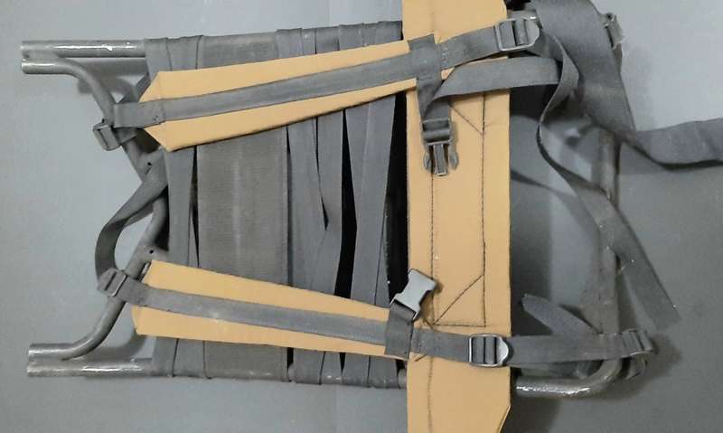 **Border War : 1980s SADF Patt.83 Steel Rucksack H-Frame (0.7m x 0.5m).** **