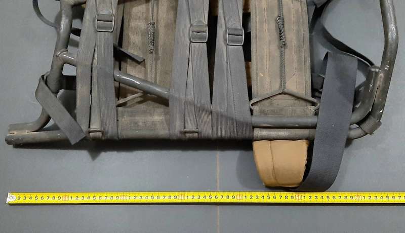 **Border War : 1980s SADF Patt.83 Steel Rucksack H-Frame (0.7m x 0.5m).** **