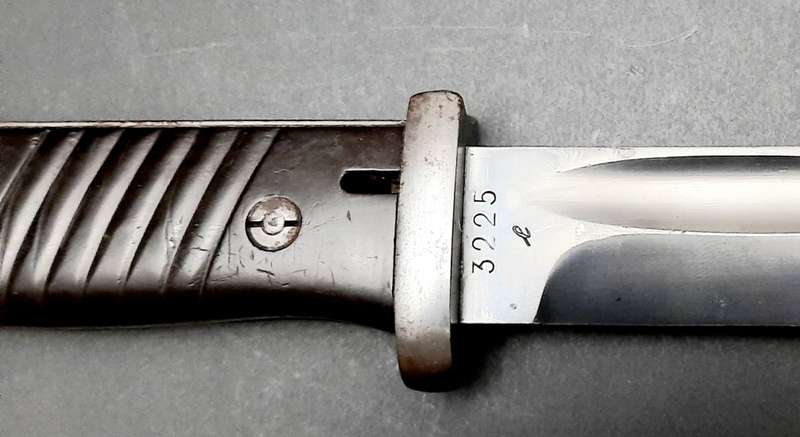 WW2 German NCO's K98 Dress Bayonet with Troddle (Gebirgsjäger)