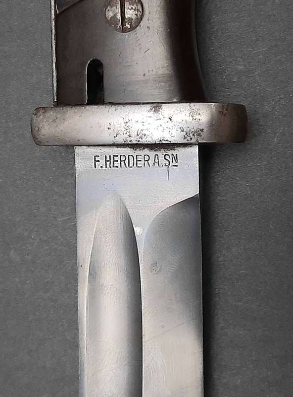 WW2 German NCO's K98 Dress Bayonet with Troddle (Gebirgsjäger)