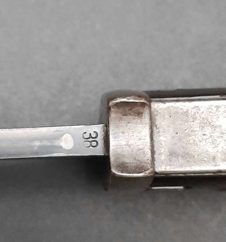 WW2 German NCO's K98 Dress Bayonet with Troddle (Gebirgsjäger)