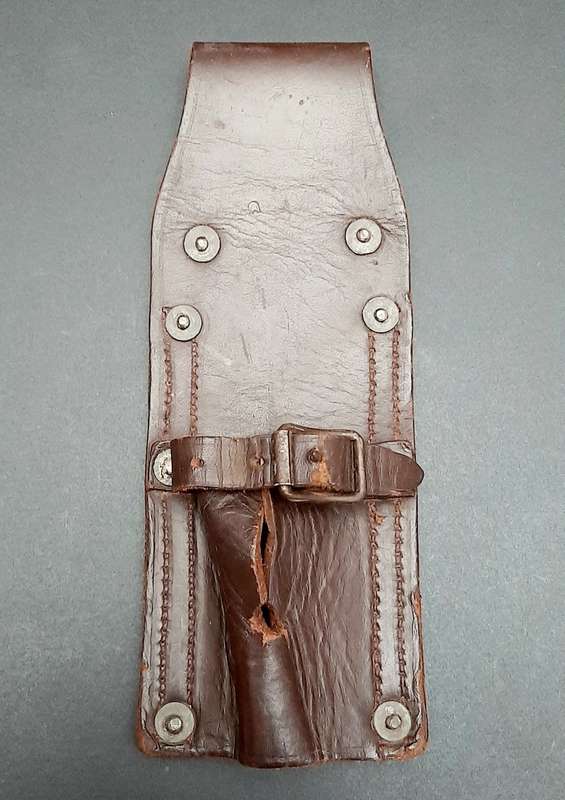 **1960s SADF Early FN FAL Leather Bayonet Frog (Union Marked).**