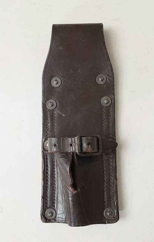 **1960s SADF Early FN FAL Leather Bayonet Frog (Union Marked).**