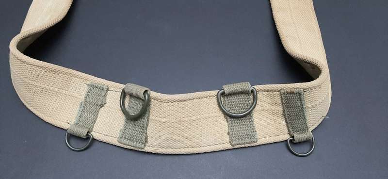 **Rhodesian Bush War: 1970s Rhodesian Army Patt.69 Webbing Belt (Inscribed)**