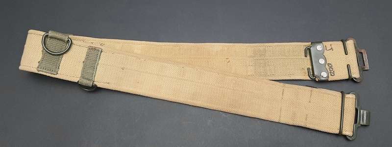 **Rhodesian Bush War: 1970s Rhodesian Army Patt.69 Webbing Belt (Inscribed)**