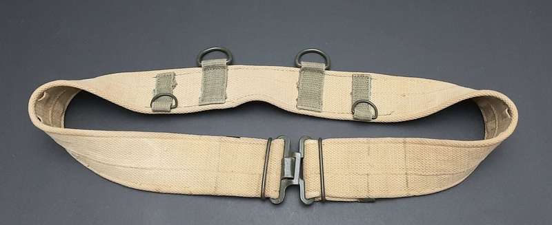 **Rhodesian Bush War: 1970s Rhodesian Army Patt.69 Webbing Belt (Inscribed)**