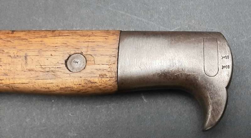 **RARE: 1913 German Schütztruppe KS98 Bayonet w/ Scabbard (40cm).**