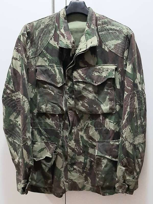 ** RARE: 1960s Portuguese `Ultramar` Lizard Patt. Camouflage Jacket (XL).**