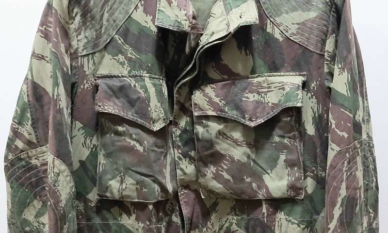 ** RARE: 1960s Portuguese `Ultramar` Lizard Patt. Camouflage Jacket (XL).**